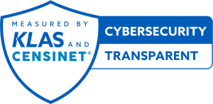 KLAS Censinet Cybersecurity transparent