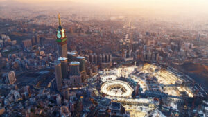 Clock Tower in Mecca