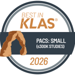 2026-best-in-klas-pacs-small-under-300k-studies-150×150 KLAS Awarded Enterprise Imaging